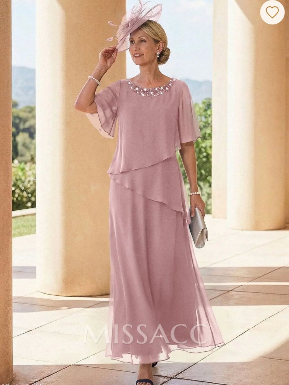 Formal Dress - Vintage Mauve - Mother of the Bride